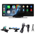 10.26" Portable Wireless Carplay Screen HD Rear Reversing Camera Car Radio DVR MP5 Multimedia Video Player Android Auto