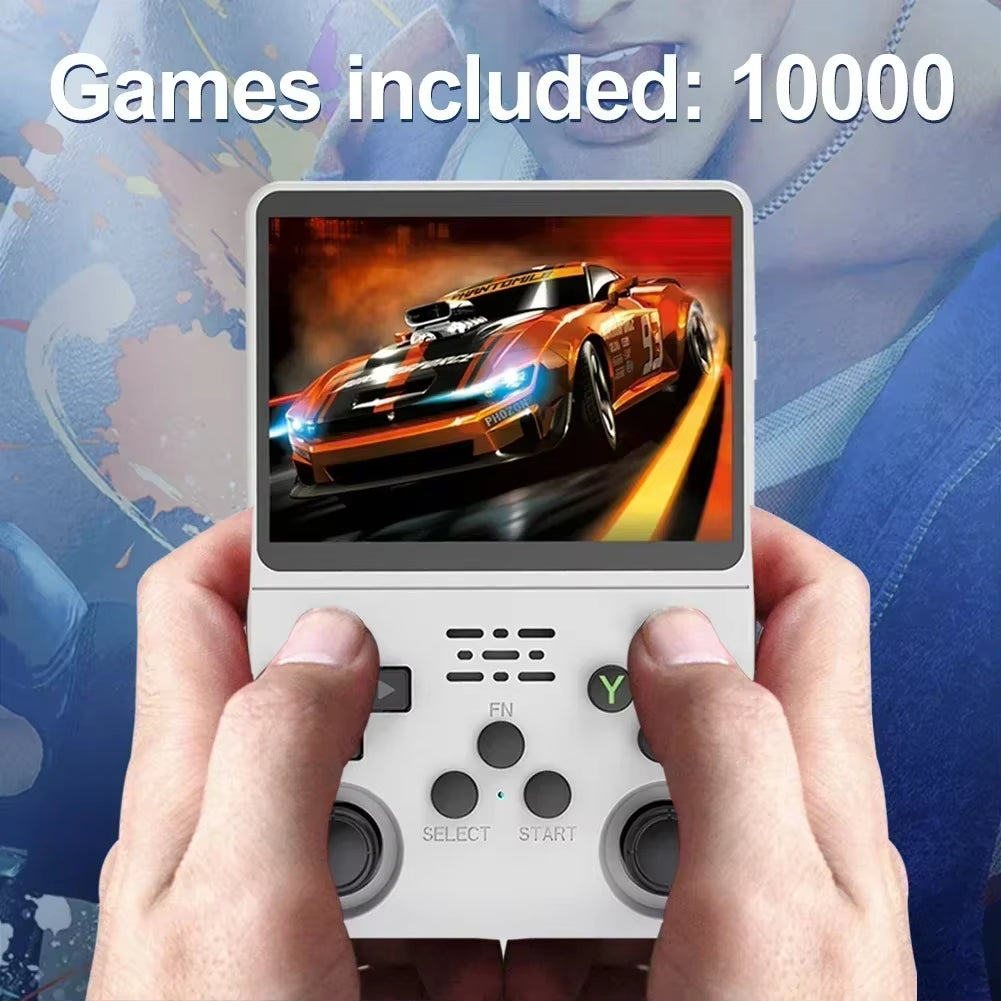 Open Source R36S Retro Handheld Video Game Console Linux System 3.5 Inch IPS Screen Portable Pocket Video Player 64GB 128G Games