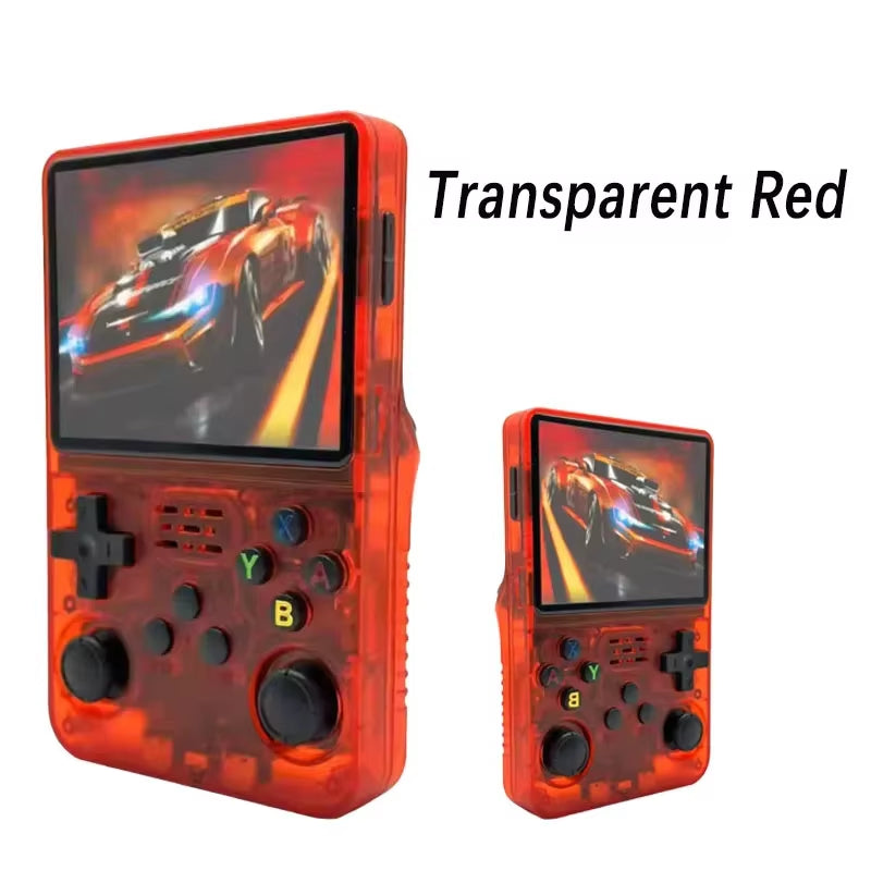 Open Source R36S Retro Handheld Video Game Console Linux System 3.5 Inch IPS Screen Portable Pocket Video Player 64GB 128G Games